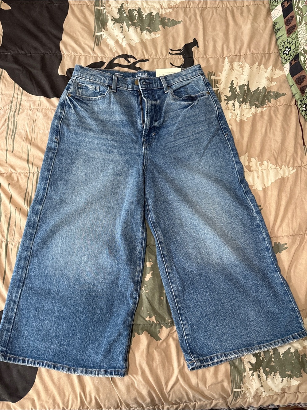 a.n.a HIGHEST RISE DENIUM CULOTTE